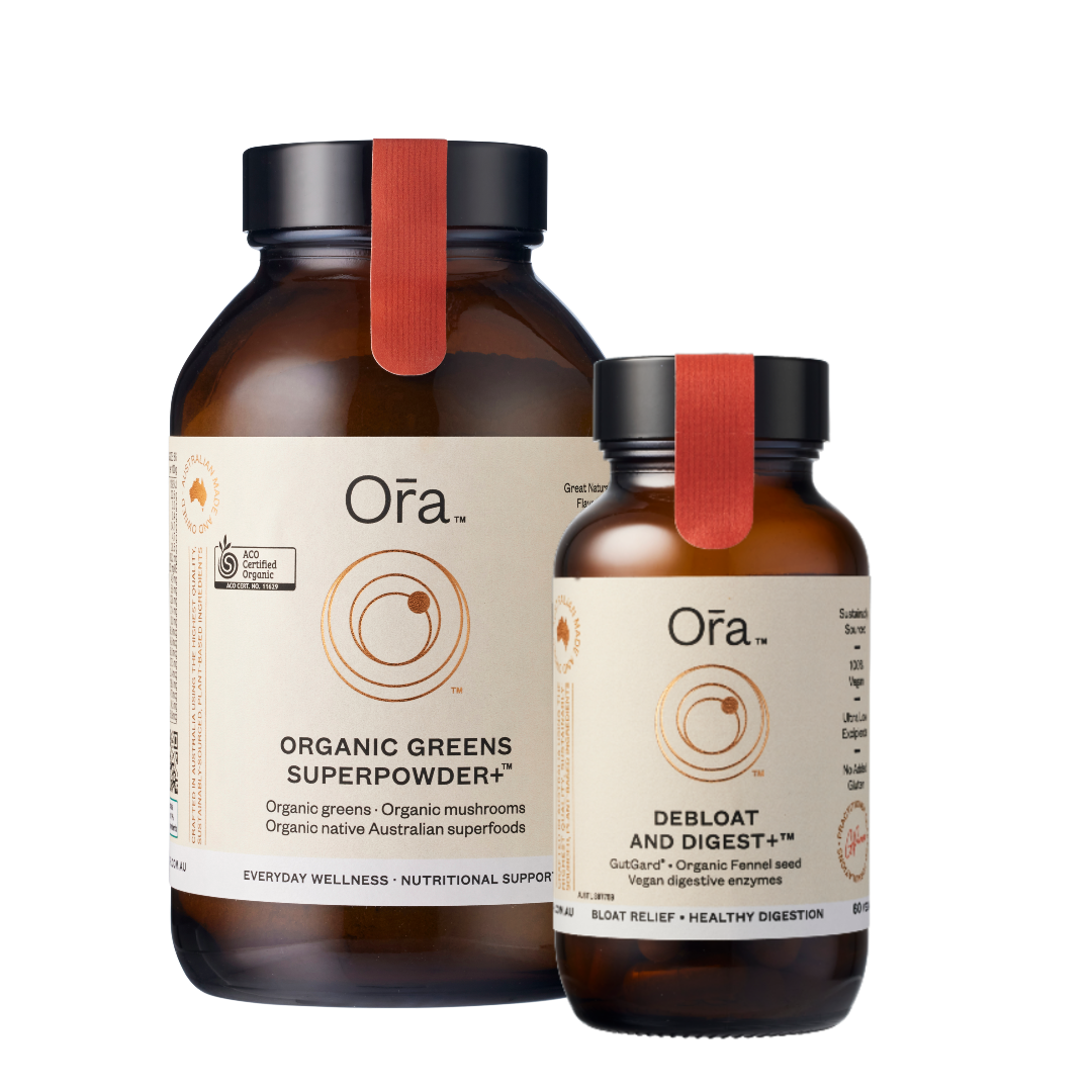 Bloat + Greens Bundle Bloat Relief & Healthy Digestion Ora Health